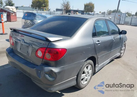 2005 Toyota Corolla S z USA, uszkodzony, nr VIN 1NXBR32EX5Z527967